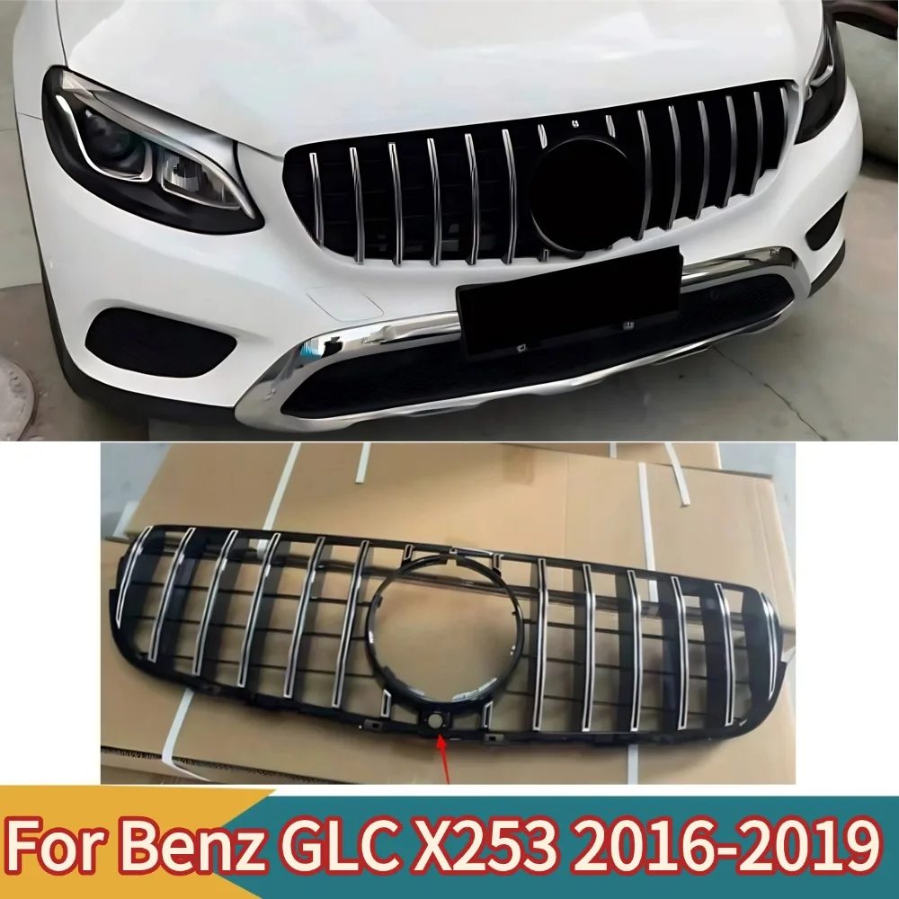 For Mercedes Benz GLC X253 2016-2019 Replacement Part Diamond GT Style Front Inlet Mesh Bumper Grille Grid Grill Refit Tuning
For Mercedes Benz GLC X253 2016-2019 Replacement Part Diamond GT Style Front Inlet Mesh Bumper Grille Grid Grill Refit Tuning