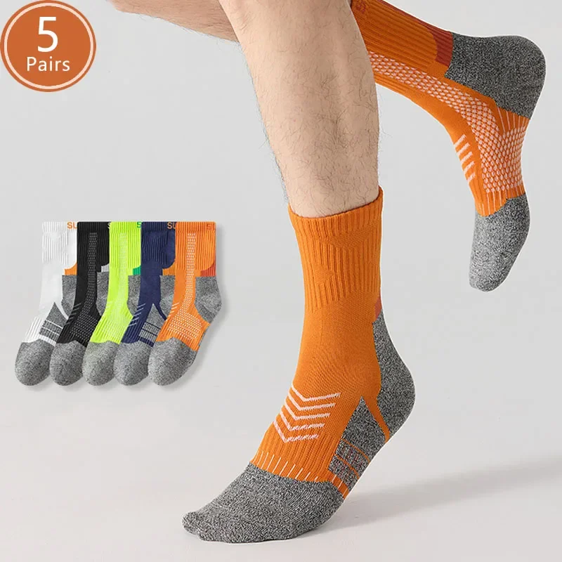 5 Pairs Mans Short Terry Socks Sport Fitness Cotton Towel Bottom Damping Compression Badminton Tennis Basketball Travel Socks
5 Pairs Mans Short Terry Socks Sport Fitness Cotton Towel Bottom Damping Compression Badminton Tennis Basketball Travel Socks