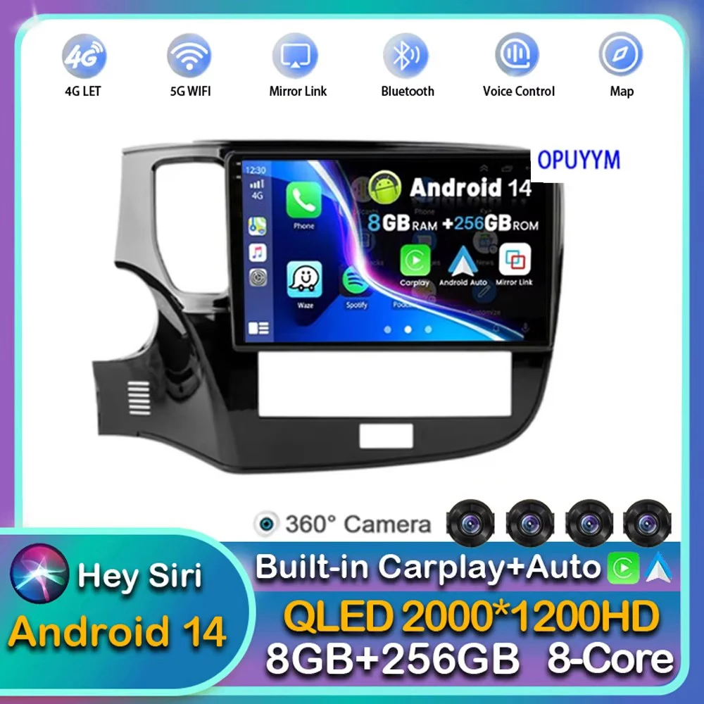 Автомагнитола Carplay на Android 14 для Mitsubishi Outlander 3 III GF0W GG0W 2018 2019 2020 2021 2022, мультимедийный проигрыватель, стерео DSP
Автомагнитола Carplay на Android 14 для Mitsubishi Outlander 3 III GF0W GG0W 2018 2019 2020 2021 2022, мультимедийный проигрыватель, стерео DSP