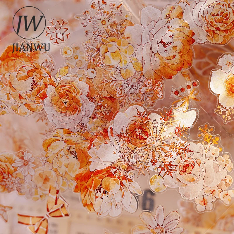 JIANWU 65mm*6m Vintage Flower Snowflake Landscape Material Collage Scrapbooking PET Tape Creative DIY Journal Stationery
JIANWU 65mm*6m Vintage Flower Snowflake Landscape Material Collage Scrapbooking PET Tape Creative DIY Journal Stationery