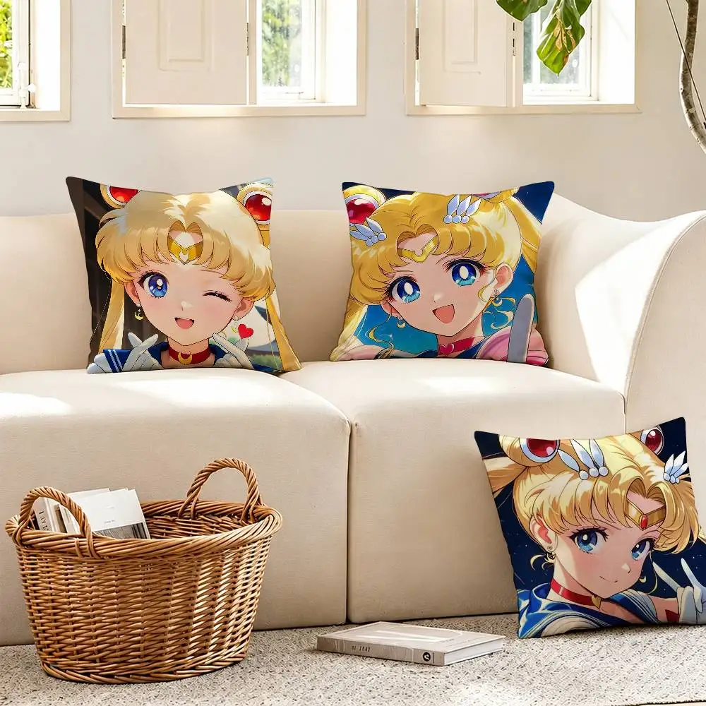 T-Tsukino Usagi S-Sailor Moon Pillow Case for Sofa Living Room Home office Decor Protective Cover
T-Tsukino Usagi S-Sailor Moon Pillow Case for Sofa Living Room Home office Decor Protective Cover