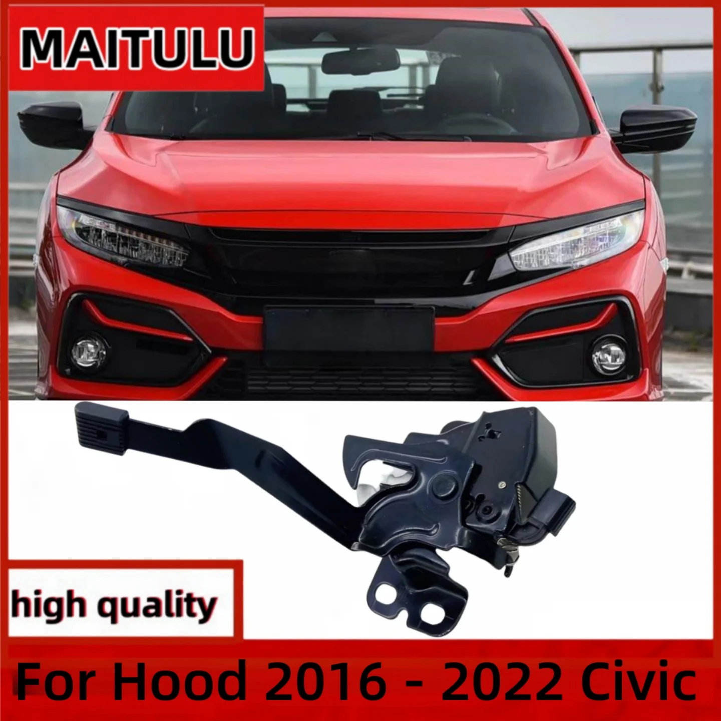74120-TBA-A01 For Hood 2016 2017 2018 2019 2020 2021 2022 Civic FC1 FC7 Lock Assy Latch Cover Locking Hook for Honda
74120-TBA-A01 For Hood 2016 2017 2018 2019 2020 2021 2022 Civic FC1 FC7 Lock Assy Latch Cover Locking Hook for Honda