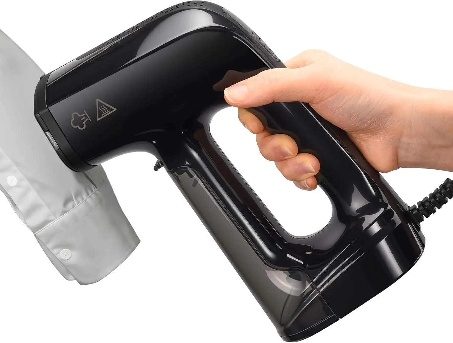 Handheld Travel Steamer, 3200Pa Suction, 30s Fast Heat-Up, Dual Mode Garment Steamer Iron (110-120V) - Black
Handheld Travel Steamer, 3200Pa Suction, 30s Fast Heat-Up, Dual Mode Garment Steamer Iron (110-120V) - Black