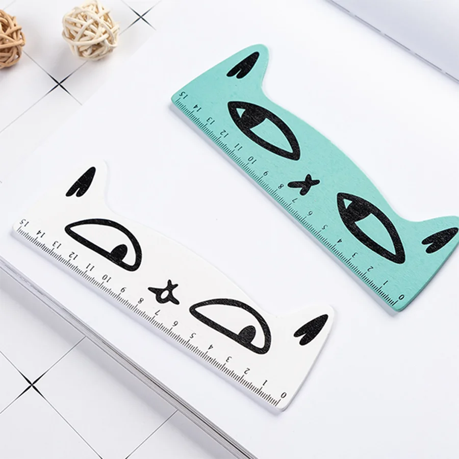 1Pc Lytwtw's Cute Kawaii Black Cat Kitten Straight Ruler Wooden Tools Cartoon Sewing Drawing Office School Stationery supplies
1Pc Lytwtw's Cute Kawaii Black Cat Kitten Straight Ruler Wooden Tools Cartoon Sewing Drawing Office School Stationery supplies
