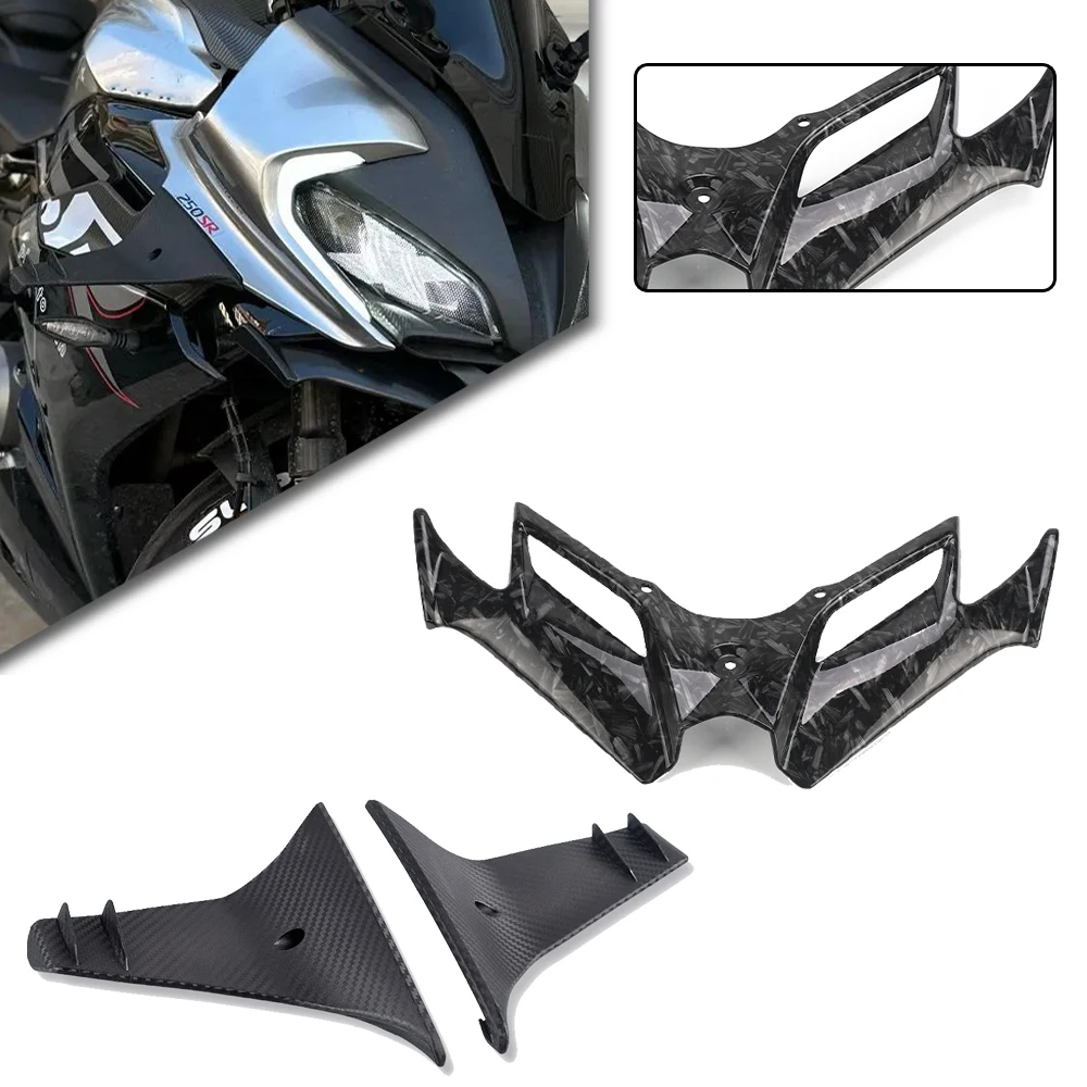 Moto Front Fairing Aerodynamic Winglet Cover Fixed Wind Wing For CFMOTO 250SR 300SR SR 250 300 SR 2019 2020 2021 2022 2023 2024
Moto Front Fairing Aerodynamic Winglet Cover Fixed Wind Wing For CFMOTO 250SR 300SR SR 250 300 SR 2019 2020 2021 2022 2023 2024