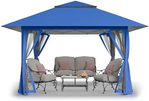13x13 Pop Up Gazebo, Canopy Tent, Gazebos on Clearance - Outdoor Gazebo for Backyard & Patio Furniture - Carpa Pop Up
13x13 Pop Up Gazebo, Canopy Tent, Gazebos on Clearance - Outdoor Gazebo for Backyard & Patio Furniture - Carpa Pop Up