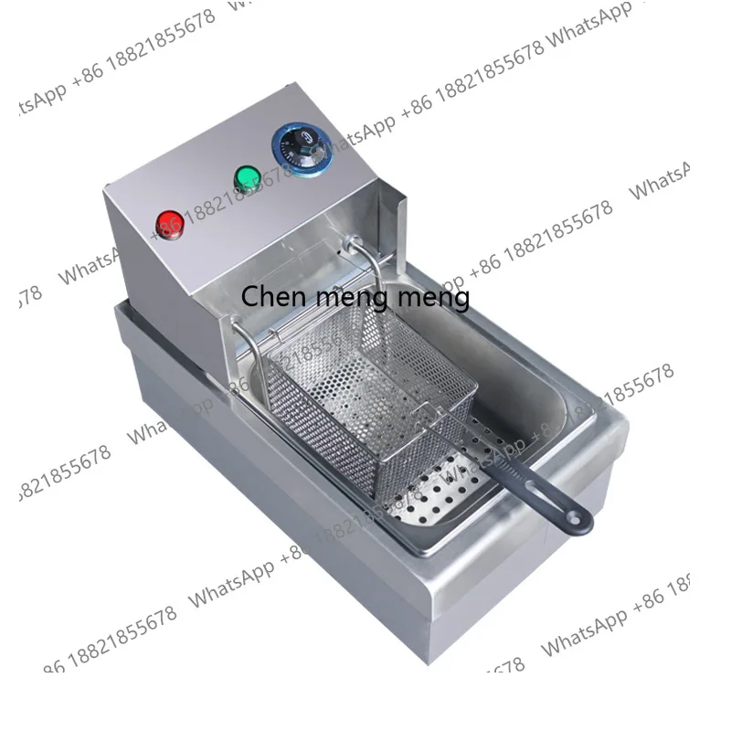 Desktop electric fryer, French fries, fried chicken fryer, commercial single-cylinder noodle cooking stove, catering equipment
Desktop electric fryer, French fries, fried chicken fryer, commercial single-cylinder noodle cooking stove, catering equipment