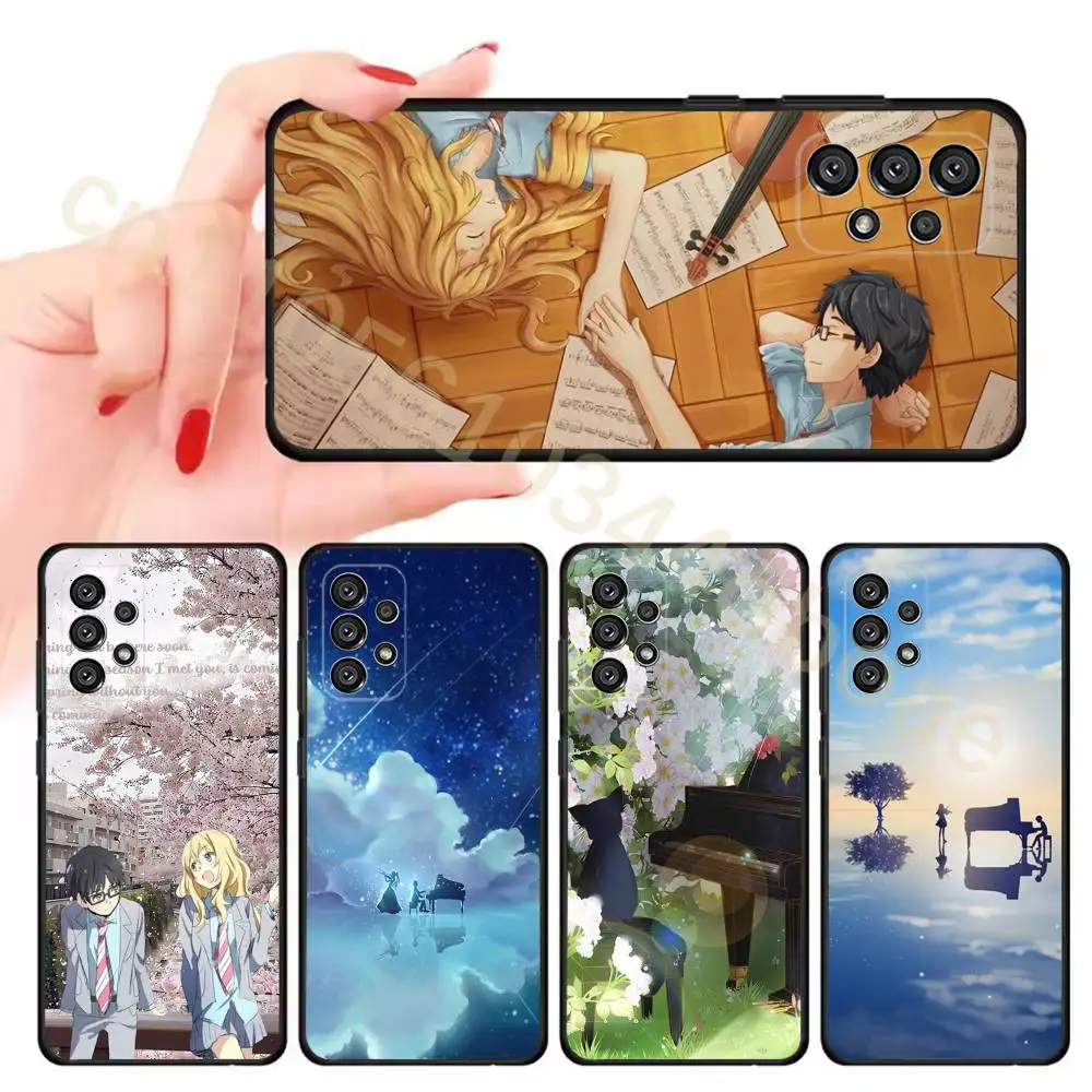 Anime Y-Your Lie in April Phone Case For Samsung Galaxy A13,21s,22,31,32,52,53,71,80,A91 Soft Black Shell
Anime Y-Your Lie in April Phone Case For Samsung Galaxy A13,21s,22,31,32,52,53,71,80,A91 Soft Black Shell