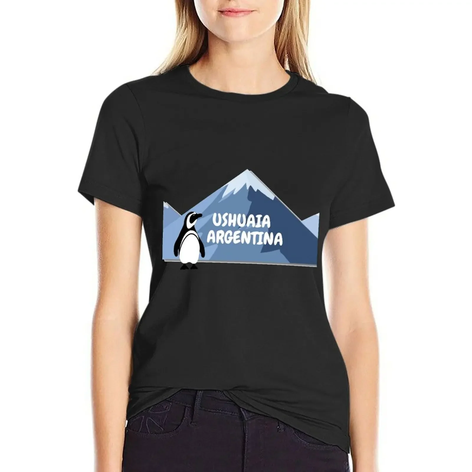 Ushuaia Argentina T-Shirt blanks cute clothes plus size tops Women's cotton t-shirt
Ushuaia Argentina T-Shirt blanks cute clothes plus size tops Women's cotton t-shirt