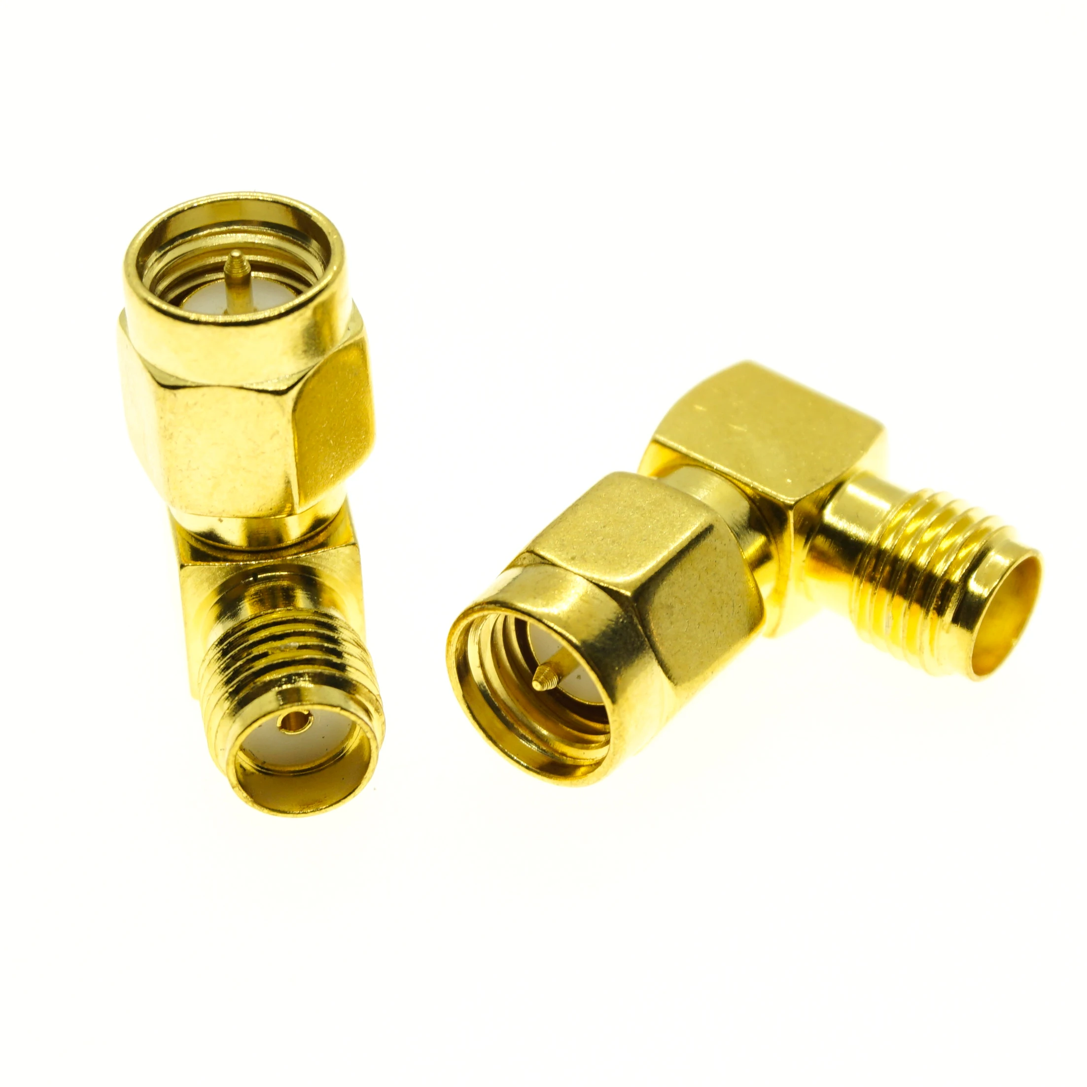 1X Pcs SMA Male To SMA Female Plug 90 Degree Right Angle SMA To SMA Cable Connector Socket Brooches Gold Plated Brass RF Adapter
1X Pcs SMA Male To SMA Female Plug 90 Degree Right Angle SMA To SMA Cable Connector Socket Brooches Gold Plated Brass RF Adapter