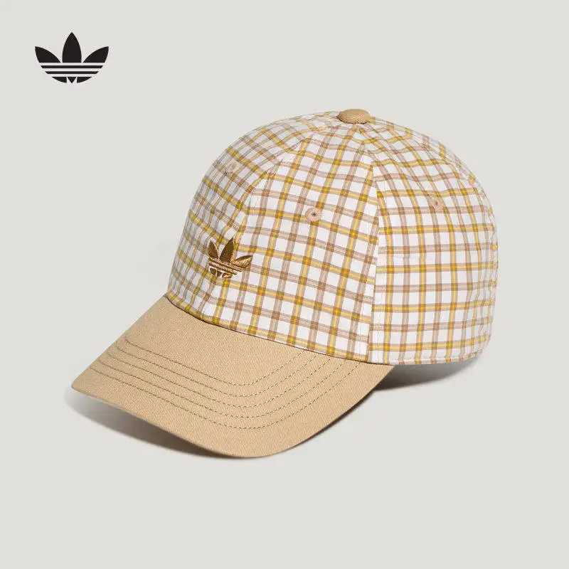 Adidas Clover PLAID CAP Sports Shade Baseball Cap Summer Female KX6982
Adidas Clover PLAID CAP Sports Shade Baseball Cap Summer Female KX6982
