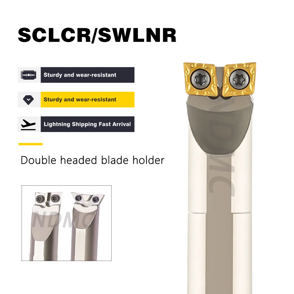 S16Q-SCLCR06H R L Spring Steel S20R/S25R-SCLCR09/12 H R L CNC Tools Double ended Diamond Shaped Inner Hole Boring Tools Holders
S16Q-SCLCR06H R L Spring Steel S20R/S25R-SCLCR09/12 H R L CNC Tools Double ended Diamond Shaped Inner Hole Boring Tools Holders
