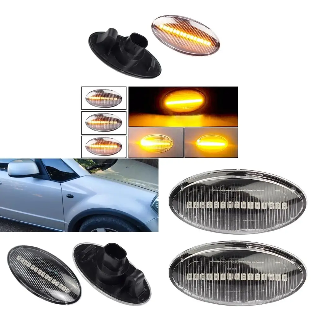 Side Marker Light Sequential Turn Signals for APV-MZ-EZ SX4-EY
Side Marker Light Sequential Turn Signals for APV-MZ-EZ SX4-EY