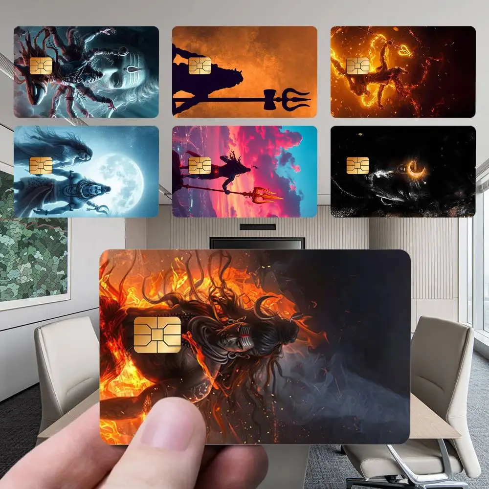 Lord Shiva M-Mahadevs Card Stickers New Cartoon Card Debit Bank Charge Card Bus Metro Waterproof Sticker Decal Decoration
Lord Shiva M-Mahadevs Card Stickers New Cartoon Card Debit Bank Charge Card Bus Metro Waterproof Sticker Decal Decoration