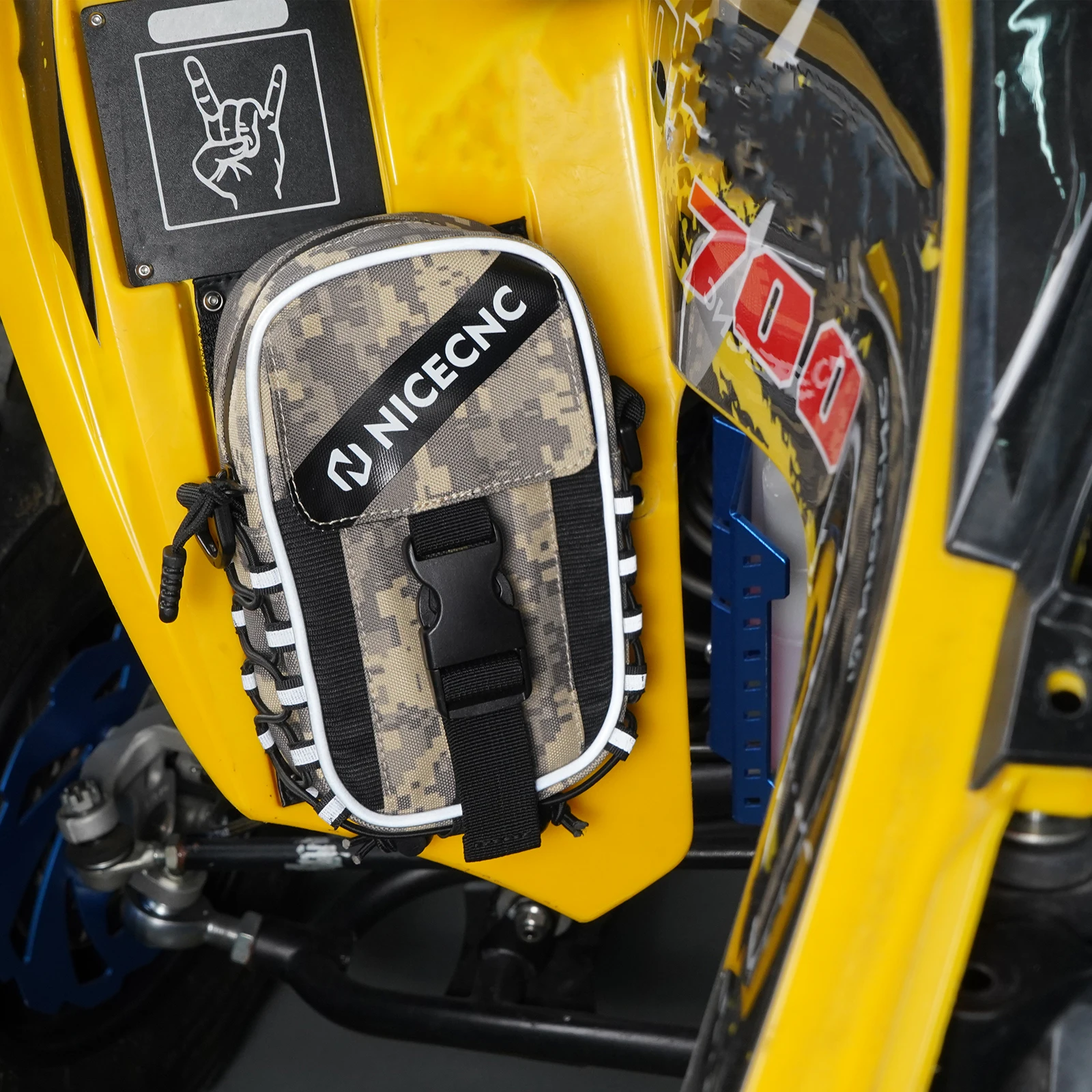 NICECNC для Yamaha Raptor 700 700R 2016-2023 SE 2014-2020 сумка на крыло водонепроницаемая предупреждающая бирка сумка для хранения аксессуары для квадроциклов
NICECNC для Yamaha Raptor 700 700R 2016-2023 SE 2014-2020 сумка на крыло водонепроницаемая предупреждающая бирка сумка для хранения аксессуары для квадроциклов