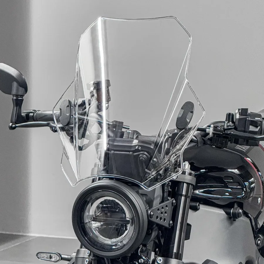 Motorcycle Universal Windshield Windscreen Air Wind Spoiler Deflector Windproof Protector Fit for Honda Yamaha Suzuki Kawasaki
Motorcycle Universal Windshield Windscreen Air Wind Spoiler Deflector Windproof Protector Fit for Honda Yamaha Suzuki Kawasaki