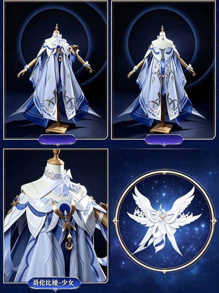 Genshin Impact Columbina Cosplay Costume Game Suit Uniform Cosplay Costume Halloween Carnival Party Outfit AniMuse
Genshin Impact Columbina Cosplay Costume Game Suit Uniform Cosplay Costume Halloween Carnival Party Outfit AniMuse
