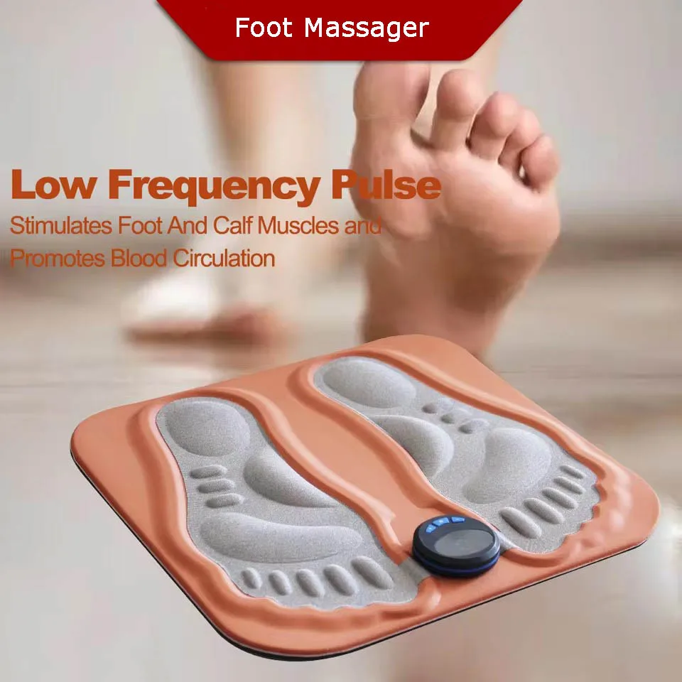 3D Smart Rechargeable Foot Massage Pad Feet Massager 6 Modes 15 LevelsImprove Blood Circulation Relax Muscles Slim Legs Foot Pad
3D Smart Rechargeable Foot Massage Pad Feet Massager 6 Modes 15 LevelsImprove Blood Circulation Relax Muscles Slim Legs Foot Pad