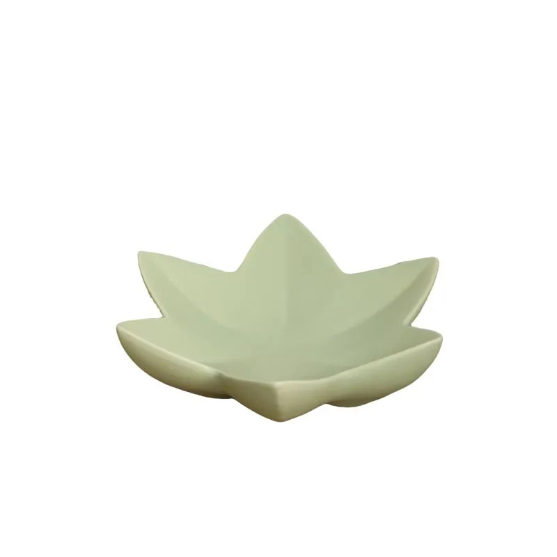 LTT Modern Creative Green Lotus Ceramic Fruit Plate Living Room Decorative Snack Storage Tray
LTT Modern Creative Green Lotus Ceramic Fruit Plate Living Room Decorative Snack Storage Tray