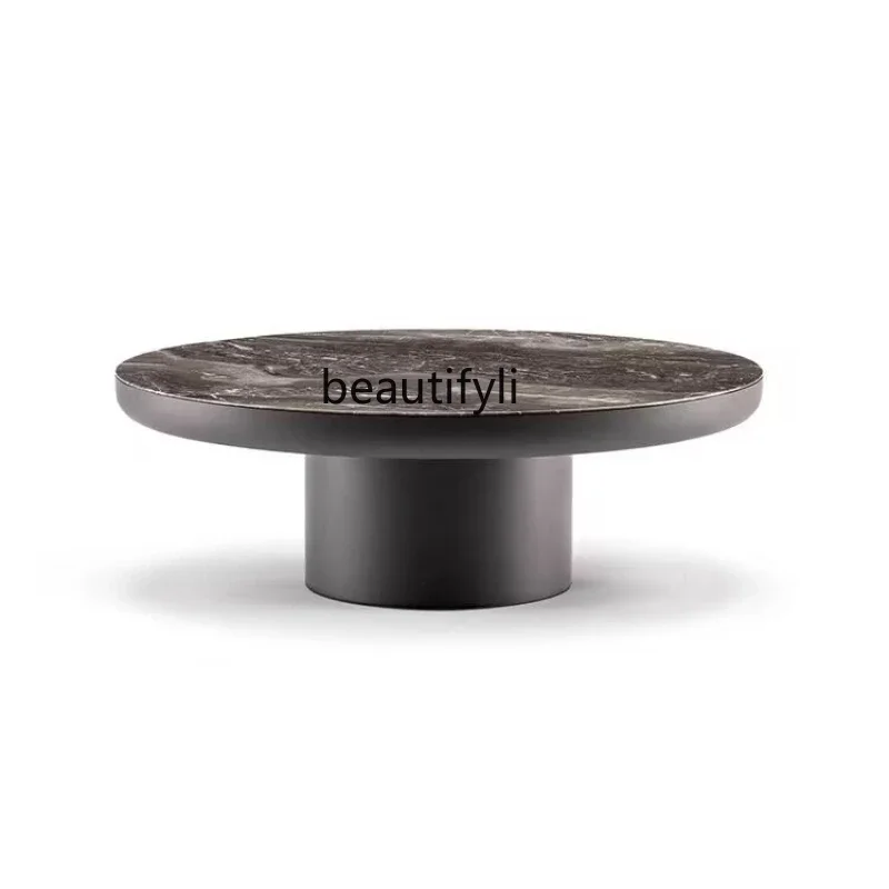 Q Italian Light Luxury Living Room Luxury Stone Endtable Designer High-End round Coffee Table Office Art Short Tea Table
Q Italian Light Luxury Living Room Luxury Stone Endtable Designer High-End round Coffee Table Office Art Short Tea Table