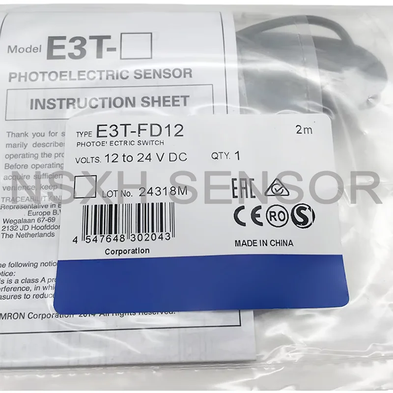 Новый оригинальный фотоэлектрический переключатель
Новый оригинальный фотоэлектрический переключатель