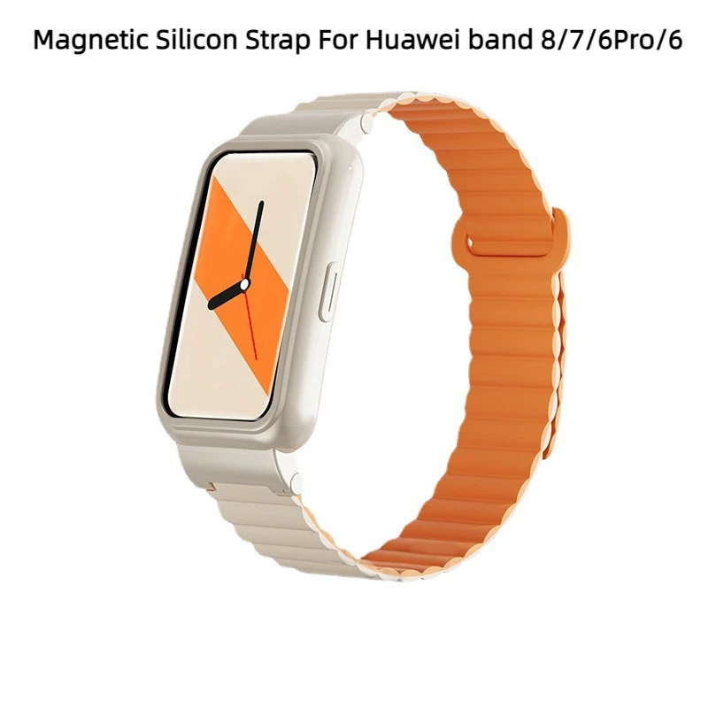 Магнитный силиконовый ремешок для Huawei band 8, браслет с чехлом, ремешок для наручных часов HUAWEI Band 7/6 Pro, спортивный ремешок, ремешок для смарт-часов
Магнитный силиконовый ремешок для Huawei band 8, браслет с чехлом, ремешок для наручных часов HUAWEI Band 7/6 Pro, спортивный ремешок, ремешок для смарт-часов