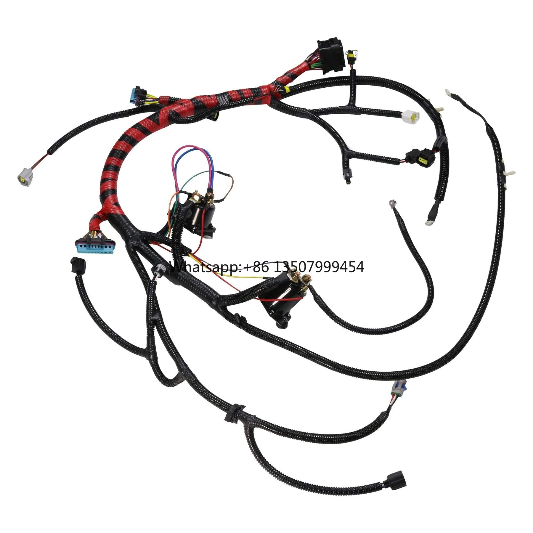 Copper Core Engine Wiring Harnesses with Adapter Connector and PVC Insulation for 1999 Ford F250 F350 F450 F550 7.3L
Copper Core Engine Wiring Harnesses with Adapter Connector and PVC Insulation for 1999 Ford F250 F350 F450 F550 7.3L