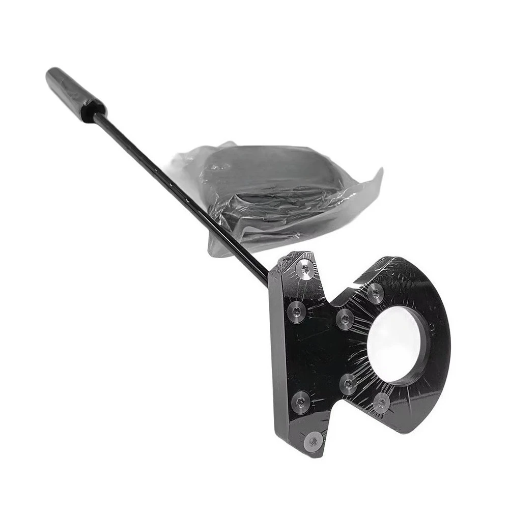 Golf Putter Golf Club Putter Big Black Bull Automatic Balancing Club Universal Putter 35 Inch with Cover with Logo
Golf Putter Golf Club Putter Big Black Bull Automatic Balancing Club Universal Putter 35 Inch with Cover with Logo