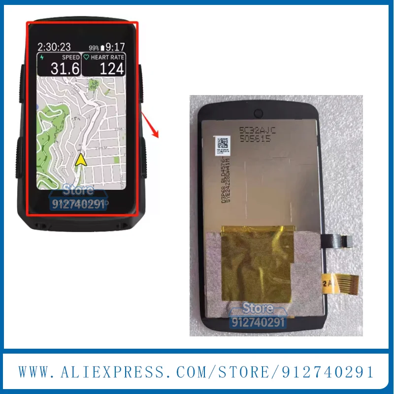 Original LCD Display Screen Panel For Hammerhead Karoo 3 Bicycle GPS Computer Replacement (Including LCD +TP+CoverGlass)
Original LCD Display Screen Panel For Hammerhead Karoo 3 Bicycle GPS Computer Replacement (Including LCD +TP+CoverGlass)