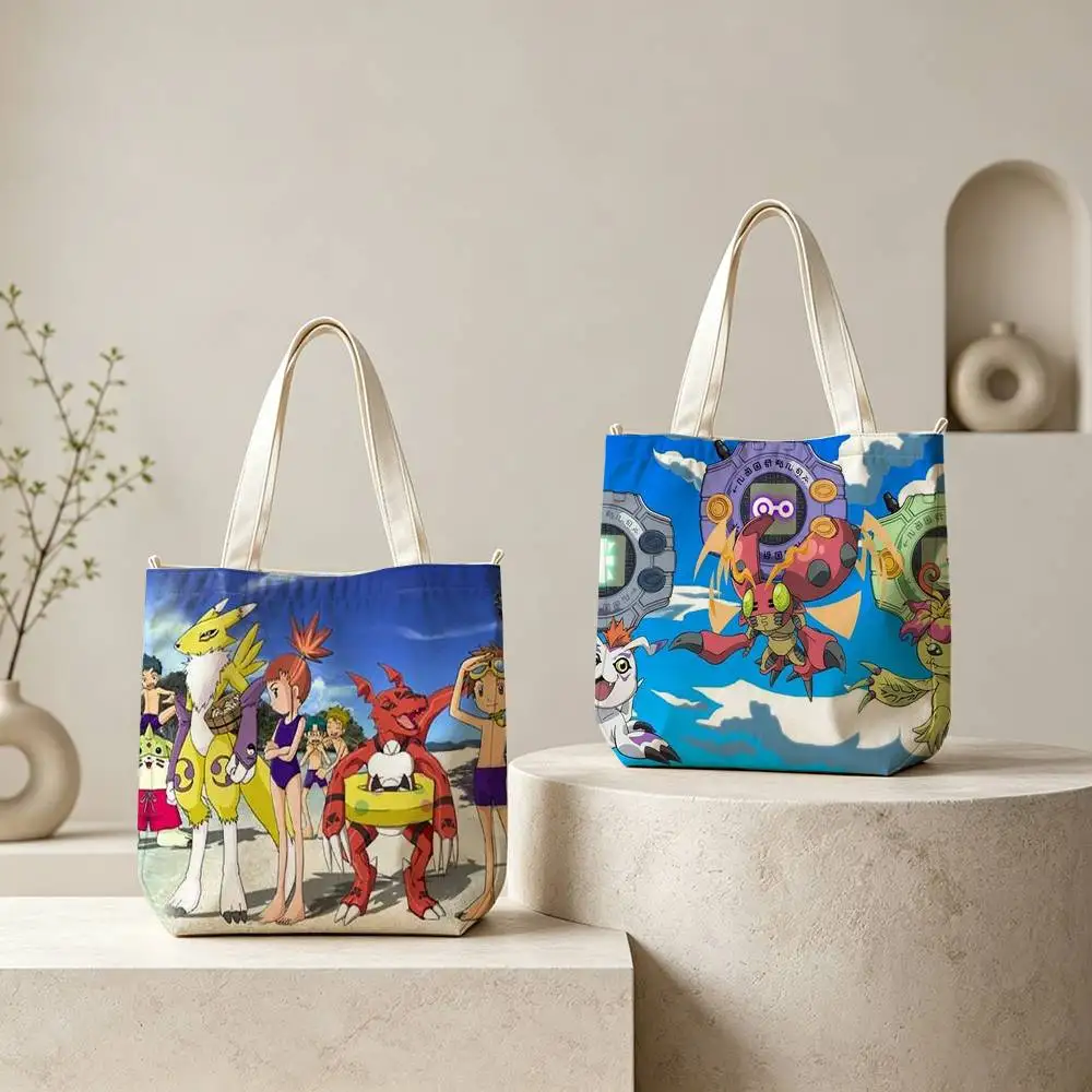 Cartoon Digimon Tote Bag for Women Reusable Shopping Tote Bag Zippered Shoulder Bags Print
Cartoon Digimon Tote Bag for Women Reusable Shopping Tote Bag Zippered Shoulder Bags Print