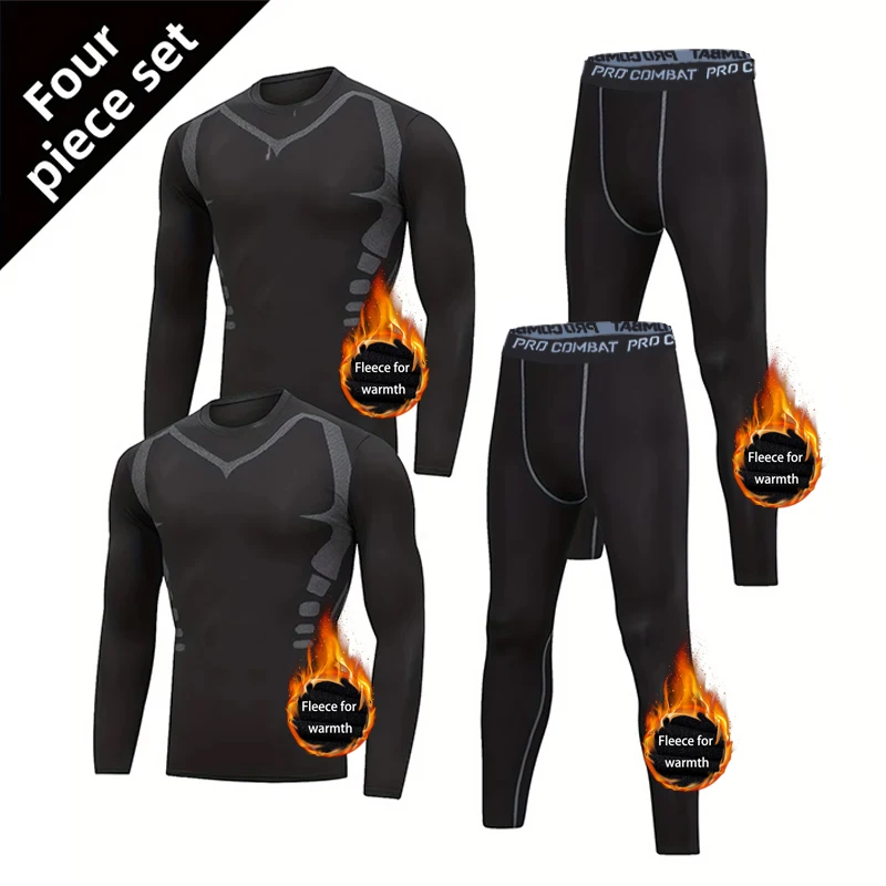 Осенние и зимние спортивные костюмы для мужчин, костюмы для фитнеса и бега, быстросохнущие эластичные плотные баскетбольные студенческие тренировочные костюмы.
Осенние и зимние спортивные костюмы для мужчин, костюмы для фитнеса и бега, быстросохнущие эластичные плотные баскетбольные студенческие тренировочные костюмы.