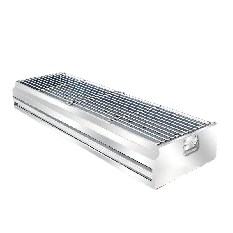 Barbecue grill Commercial charcoal Thickened stainless steel clad Insulated outdoor barbecue stove 
Barbecue grill Commercial charcoal Thickened stainless steel clad Insulated outdoor barbecue stove