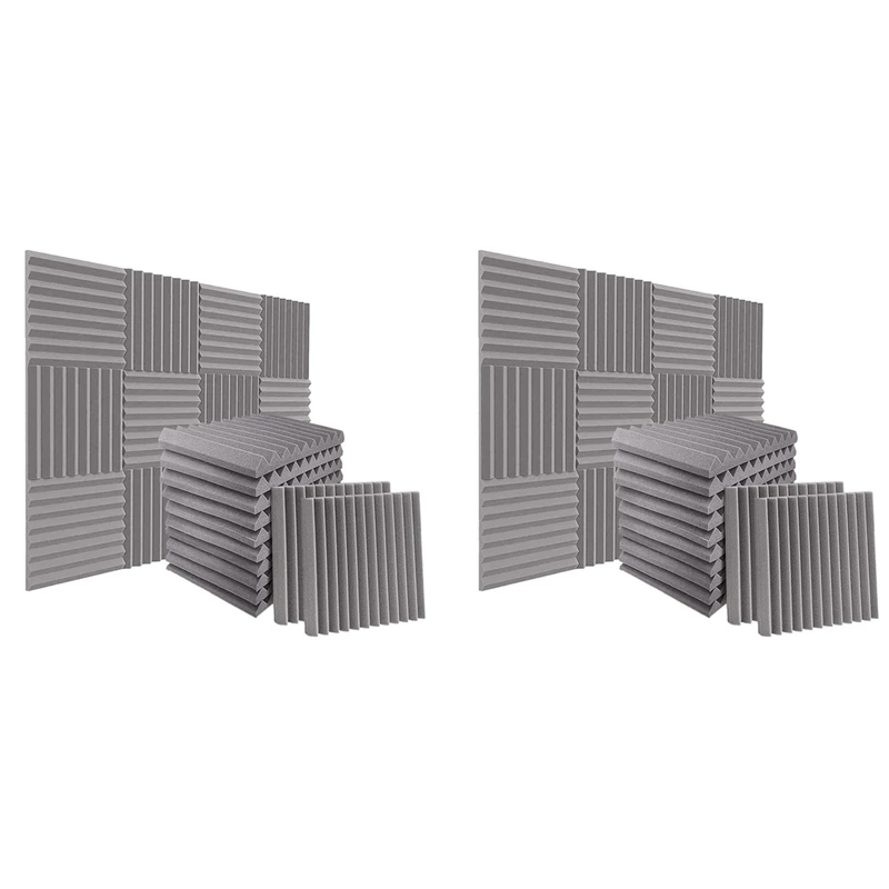 48Pack 1 Inch X 12 Inch X12 Inch Soundproof Foam Panels Sound Absorbing Insulation For Recording Studio, Gaming Room
48Pack 1 Inch X 12 Inch X12 Inch Soundproof Foam Panels Sound Absorbing Insulation For Recording Studio, Gaming Room