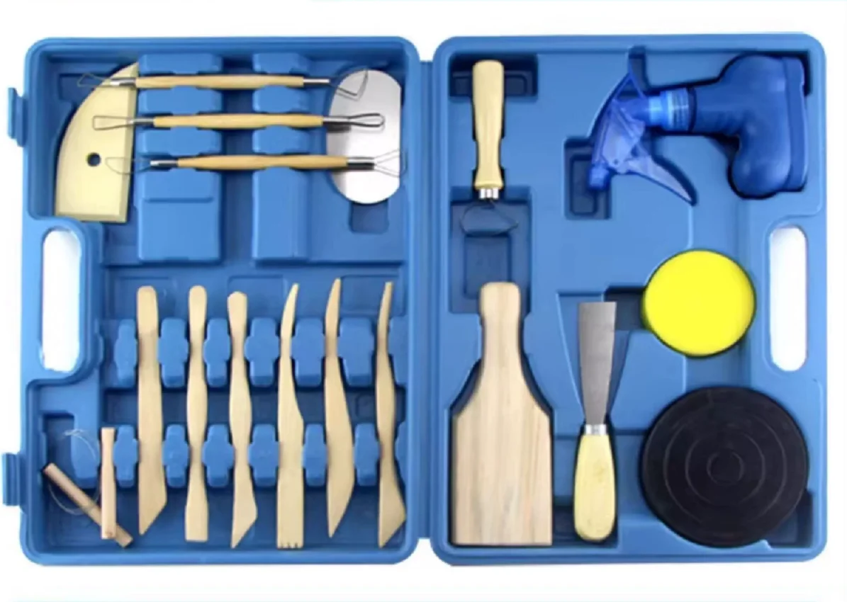 18pcs Stainless Steel Pottery Shaping Modeling Tools Set Clay Sculpting Tool Set
18pcs Stainless Steel Pottery Shaping Modeling Tools Set Clay Sculpting Tool Set