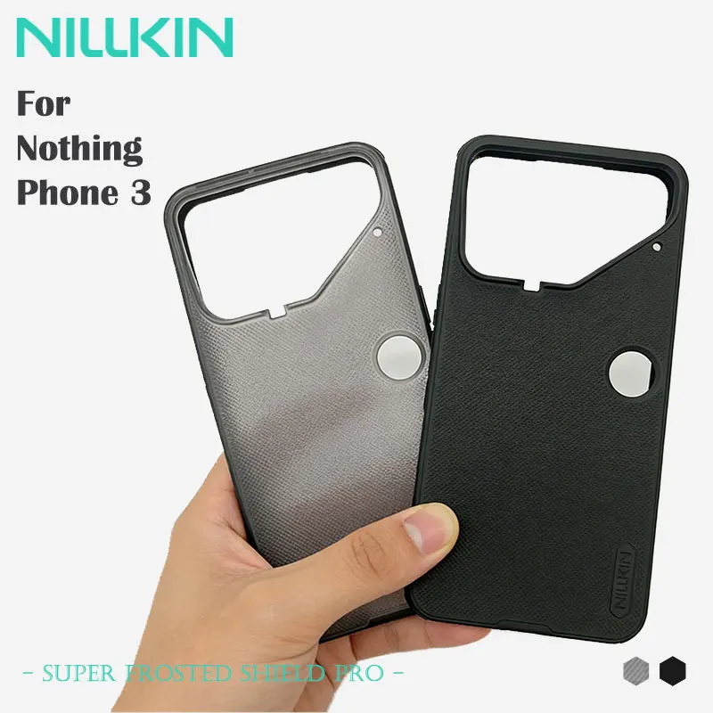 For Nothing Phone 3 Case, NILLKIN Frosted Shield Pro, Military-Grade Protection, Dustproof & Anti-Fingerprint, Precise Cutouts
For Nothing Phone 3 Case, NILLKIN Frosted Shield Pro, Military-Grade Protection, Dustproof & Anti-Fingerprint, Precise Cutouts