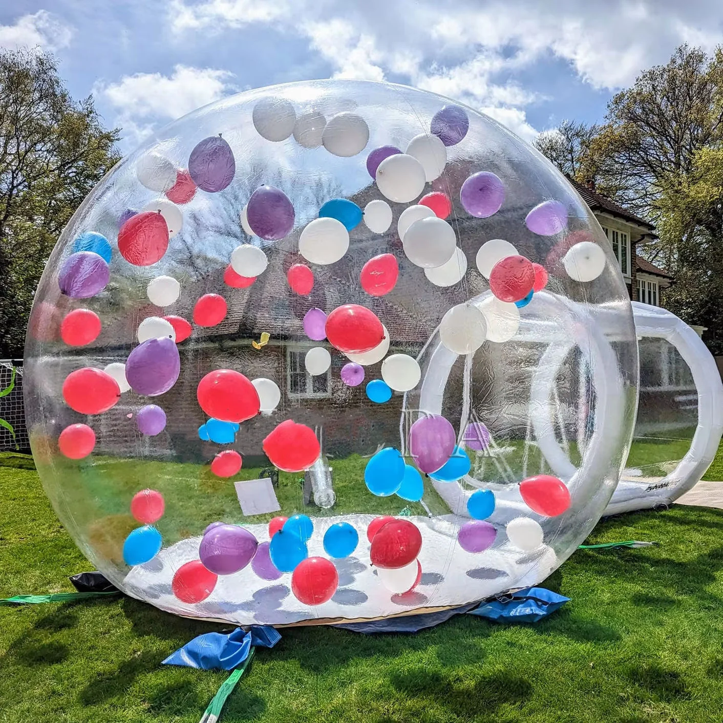 Hot Sale Party Balloons Fun Bubble House Clear Inflatable Bubble House Transparent Dome
Hot Sale Party Balloons Fun Bubble House Clear Inflatable Bubble House Transparent Dome