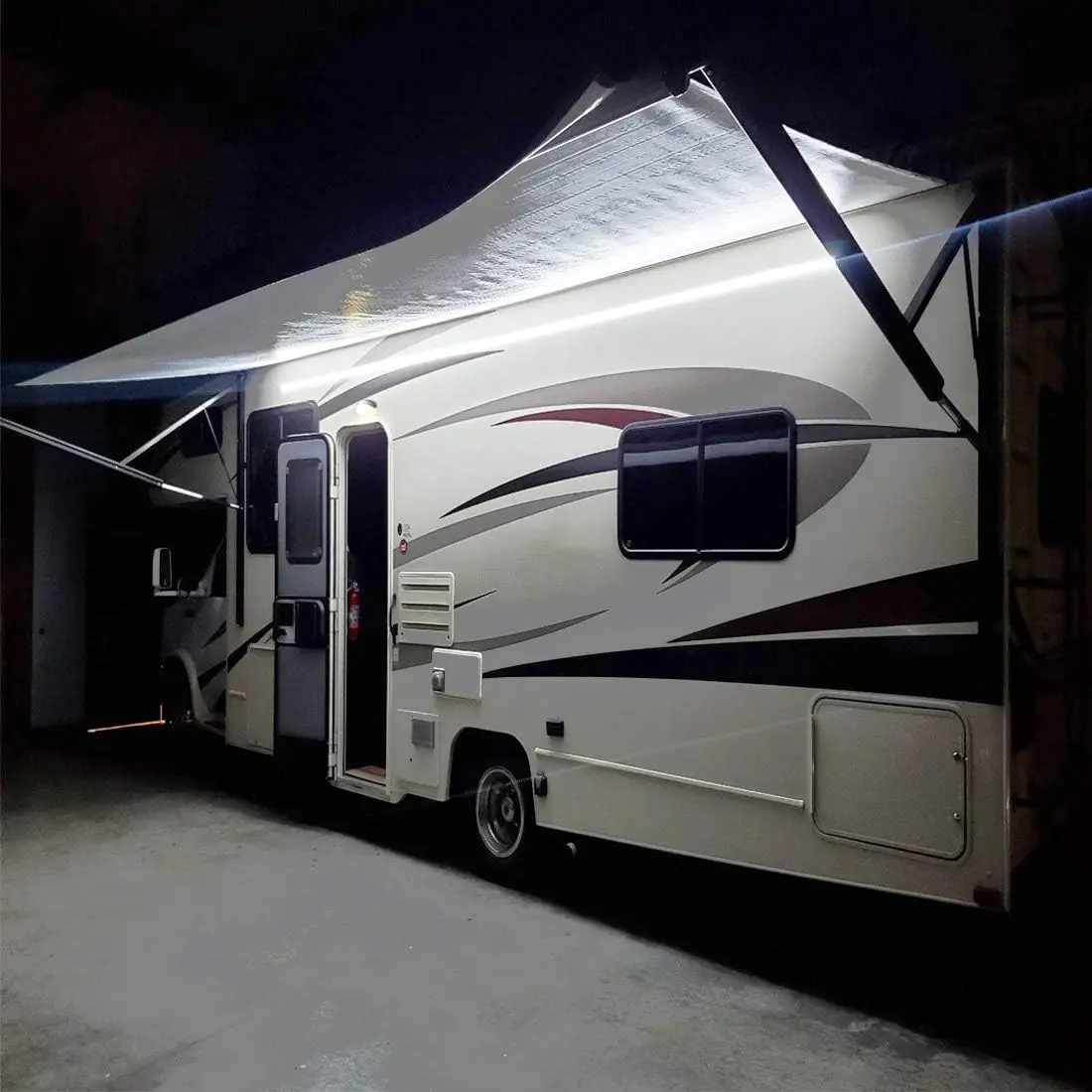 RV Led Awning Party Light, Light for Camper Motorhome Travel Trailer Concession Stands Food Trucks, 5m(16.4ft), Dc 12v
RV Led Awning Party Light, Light for Camper Motorhome Travel Trailer Concession Stands Food Trucks, 5m(16.4ft), Dc 12v