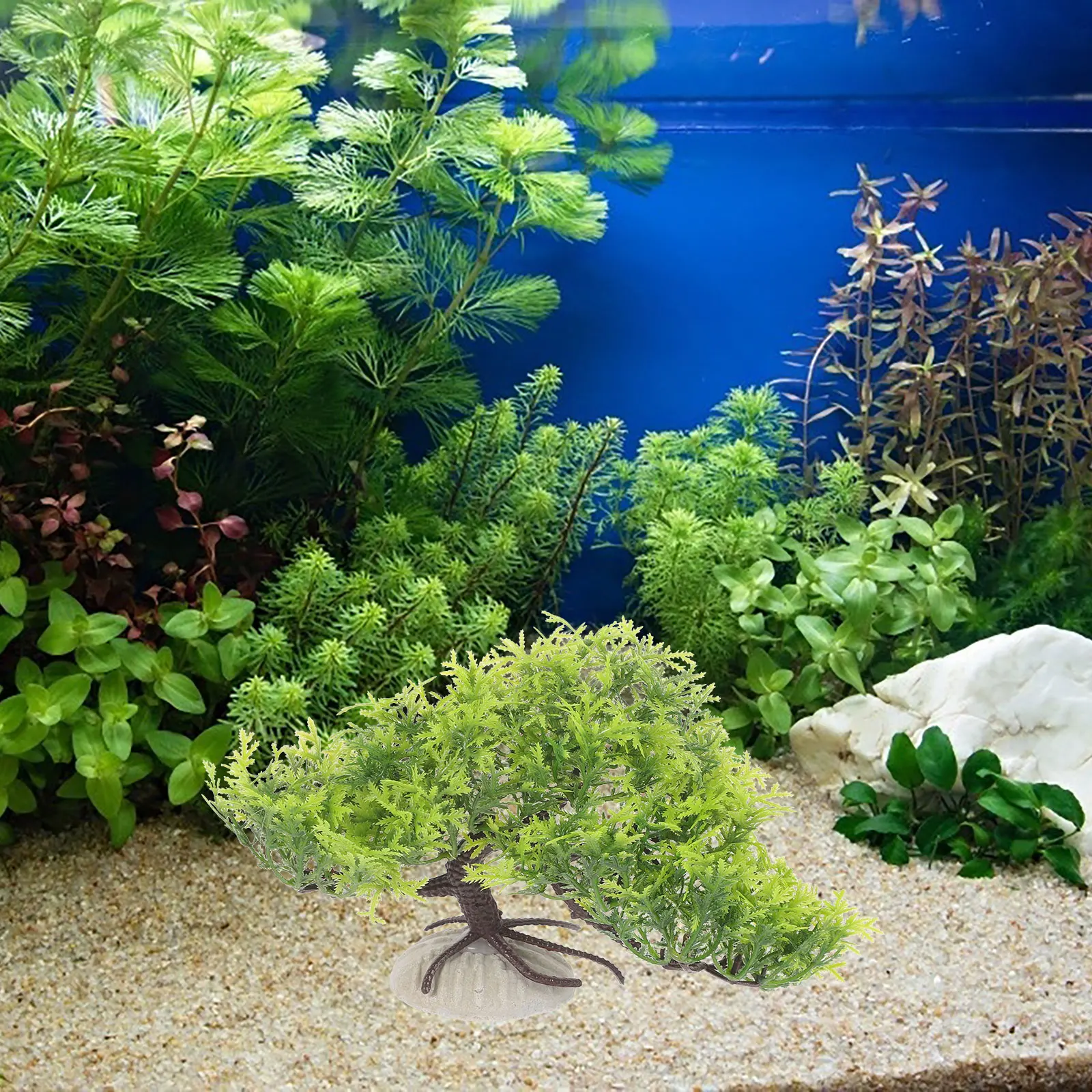 Simulation Welcome Pine Artificial Fish Tank Decorations Tall Aquarium Plants Plastic Decor Accessories for Pets Home Office
Simulation Welcome Pine Artificial Fish Tank Decorations Tall Aquarium Plants Plastic Decor Accessories for Pets Home Office