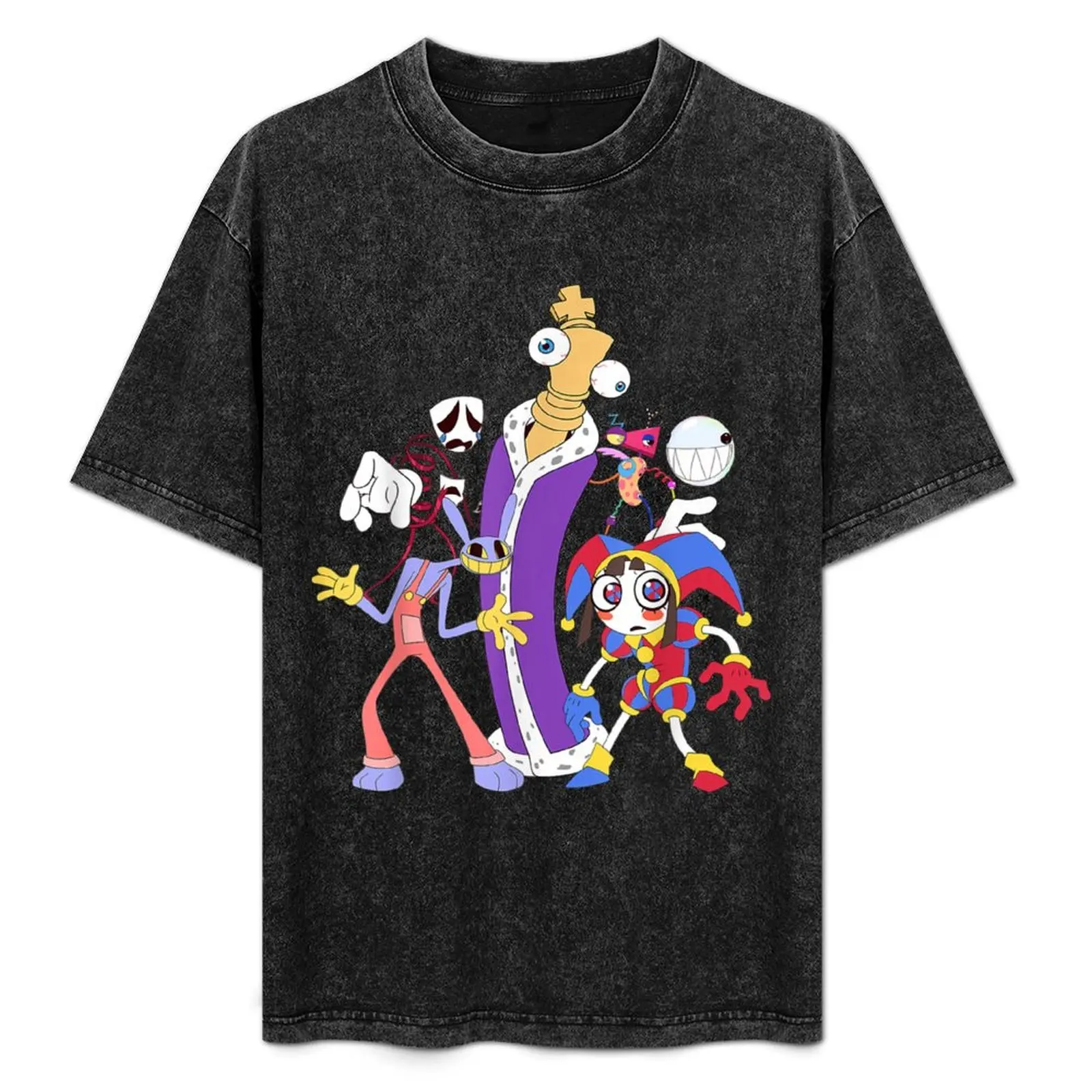 Cute Pomni, Ragatha, Gangle, Kinger, Zooble, Caines - the amazing circus T-Shirt anime tshirt customs T-shirt men
Cute Pomni, Ragatha, Gangle, Kinger, Zooble, Caines - the amazing circus T-Shirt anime tshirt customs T-shirt men