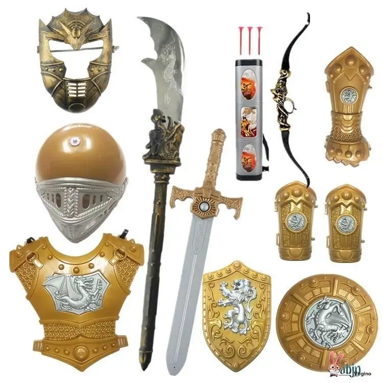 Children's Toy Armor Wearable Male Sword Shield Set Props Sword Warrior Sword And Shield Weapon Props Halloween Christmas Chi...
Children's Toy Armor Wearable Male Sword Shield Set Props Sword Warrior Sword And Shield Weapon Props Halloween Christmas Chi...