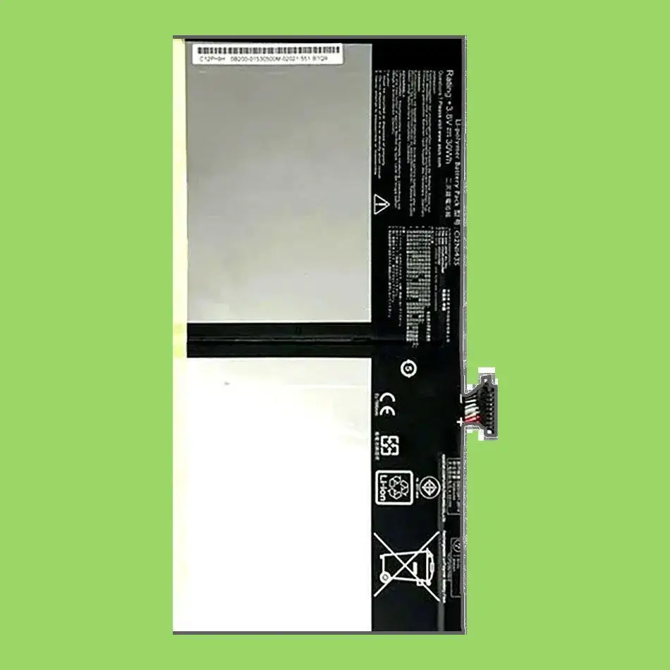 7896 мАч для Asus T100HA T100HA-FU006T T100HA-C4-LB T100HA-FU040T экологически чистый аккумулятор для ноутбука C12N1435
7896 мАч для Asus T100HA T100HA-FU006T T100HA-C4-LB T100HA-FU040T экологически чистый аккумулятор для ноутбука C12N1435