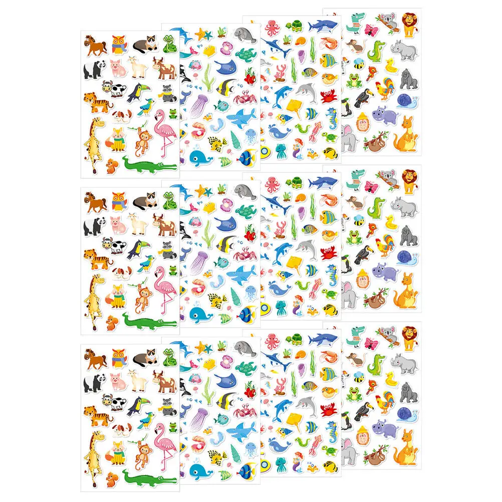 12pcs Ocean Animal Stickers Self Adhesive Decals For Water Bottles Laptops Suitcases Scrapbooks Marine Life
12pcs Ocean Animal Stickers Self Adhesive Decals For Water Bottles Laptops Suitcases Scrapbooks Marine Life