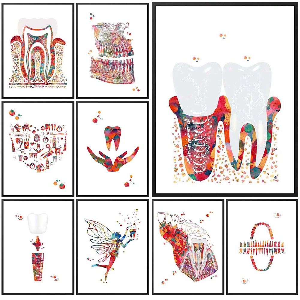 Dentistry Dentist Teeth Tooth Posters Nordic Poster Wall Art Canvas Painting Home Decor Wall Pictures For Living Room Unframed
Dentistry Dentist Teeth Tooth Posters Nordic Poster Wall Art Canvas Painting Home Decor Wall Pictures For Living Room Unframed