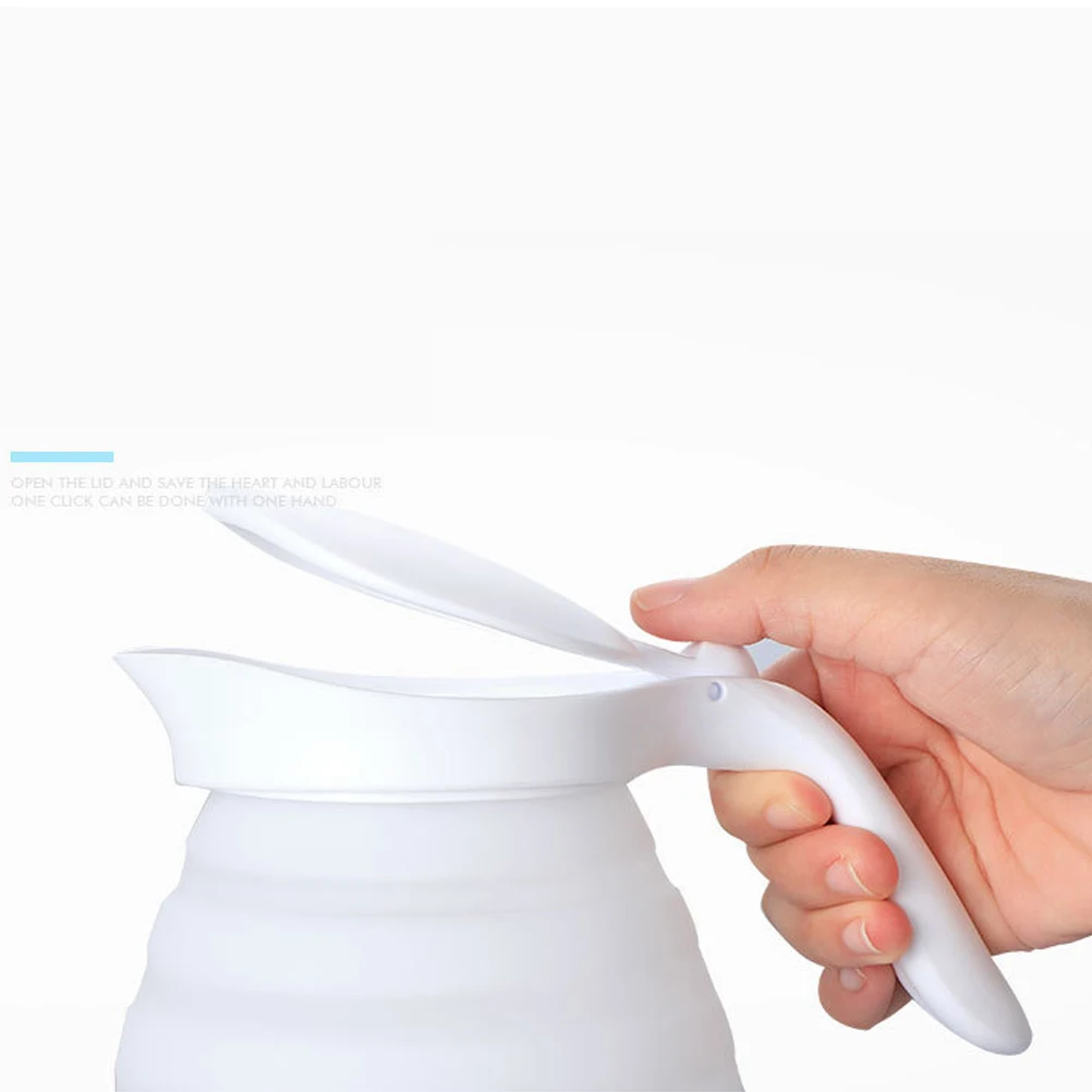 100-240V Electric Kettle 700ml 850W Safe Detachable Power Cord Folding Kettle Stainless Steel Silicone Portable Camping Hiking
100-240V Electric Kettle 700ml 850W Safe Detachable Power Cord Folding Kettle Stainless Steel Silicone Portable Camping Hiking
