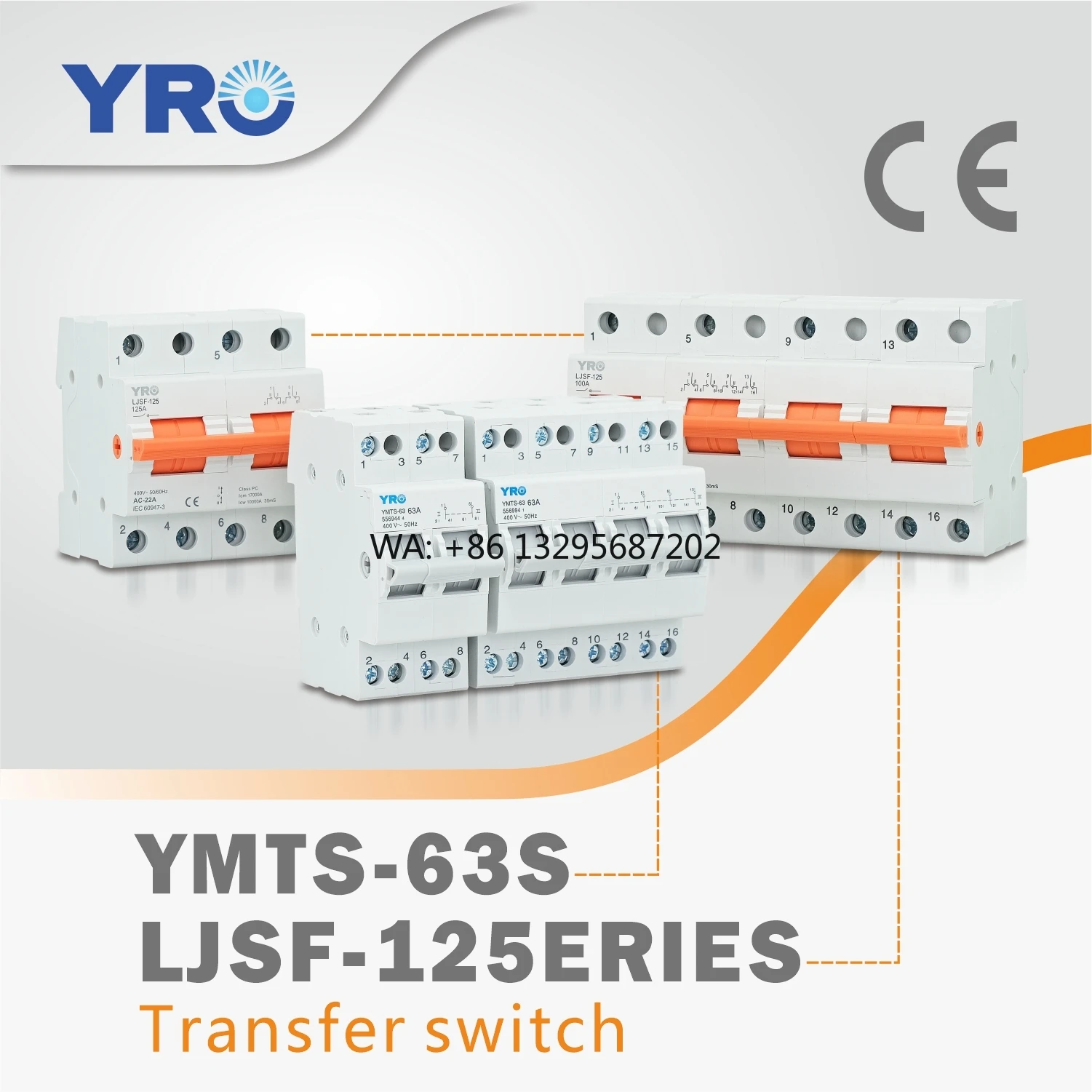 2P 4P 400V 40A 63A 100 Amp 125A Dual Power Generator Manual Solar Transfer Switch Interlock Isolator Switch
2P 4P 400V 40A 63A 100 Amp 125A Dual Power Generator Manual Solar Transfer Switch Interlock Isolator Switch