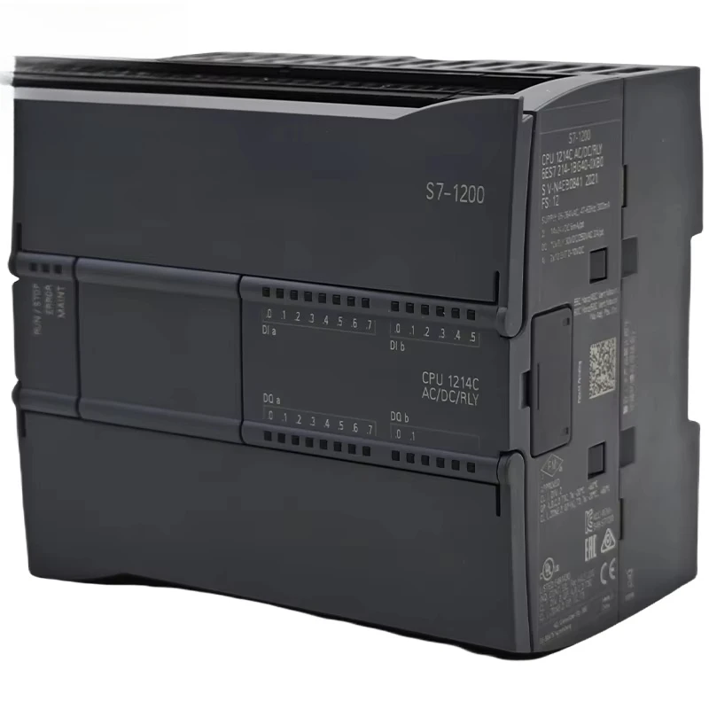 New Original S7-1200 CPU 1214c Relays 6ES7214-1BG40-0XB0 Compact Controller Warehouse Stock PLC Programmable Controller
New Original S7-1200 CPU 1214c Relays 6ES7214-1BG40-0XB0 Compact Controller Warehouse Stock PLC Programmable Controller