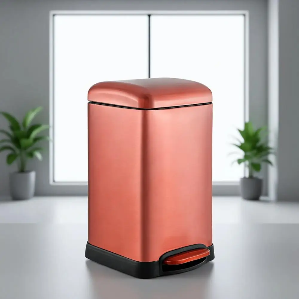 Retro Mini 3.2-Gallon Step-Open Trash Can with Soft-Close Lid, Minimalistic, Suitable for Home, Kitchen, Laundry, Office, Bedroo
Retro Mini 3.2-Gallon Step-Open Trash Can with Soft-Close Lid, Minimalistic, Suitable for Home, Kitchen, Laundry, Office, Bedroo