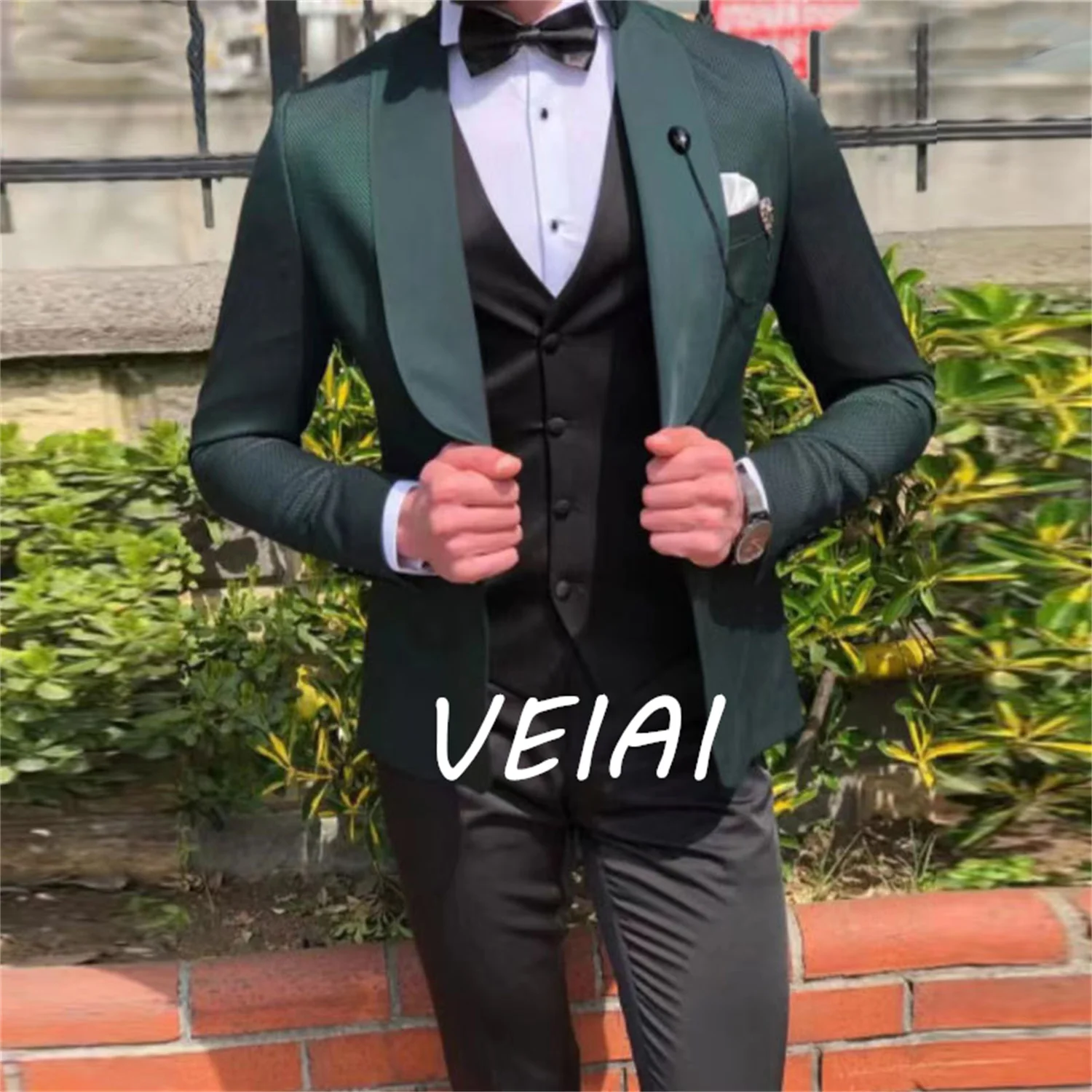 CustomizedLarge Men's Business Casual Suit 3 Piece Set Men's Suit Wedding Groom Best Man Tuxedo(Blazer+Vest+Pants)
CustomizedLarge Men's Business Casual Suit 3 Piece Set Men's Suit Wedding Groom Best Man Tuxedo(Blazer+Vest+Pants)