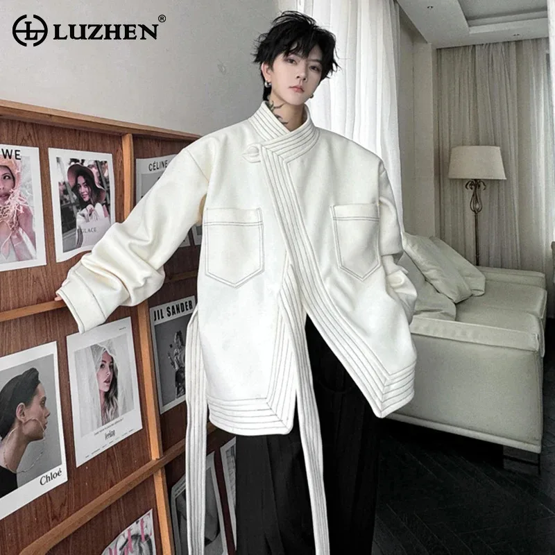 Куртка LUZHEN: Новинка весенней коллекции, свободный крой, индивидуальный дизайн, пэчворк, шерстяное пальто, уличный стиль, модная, трендовая, оригинальная мужская одежда JY5961
Куртка LUZHEN: Новинка весенней коллекции, свободный крой, индивидуальный дизайн, пэчворк, шерстяное пальто, уличный стиль, модная, трендовая, оригинальная мужская одежда JY5961