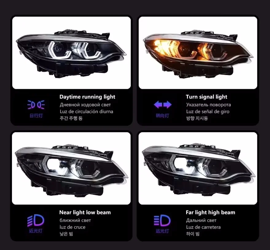 Автомобильные фары для BMW 2 серии F22 2014-2019, светодиодные автомобильные лампы, дневные ходовые огни, динамические указатели поворота, автомобильные аксессуары
Автомобильные фары для BMW 2 серии F22 2014-2019, светодиодные автомобильные лампы, дневные ходовые огни, динамические указатели поворота, автомобильные аксессуары